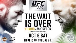 Please hold onto your tickets as they will be valid for the new time. Ufc 229 Has Second Highest Ticket Demand In Company History