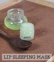 Lip Sleeping Mask To Lighten And Soften Your Lips Charcoalmaskhomemade Lip Sleeping Mask Diy Lip Mask Sleep Mask