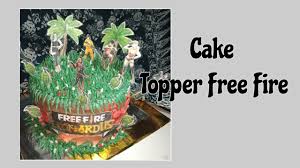 Free fire topo de bolo. Cake Topper Free Fire Youtube