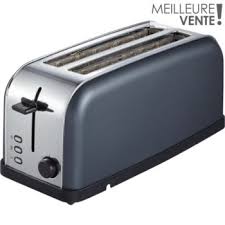 Grille Pain Essentielb Grille Pain Egp 2i Ciabatta Gris Mineral Boulanger
