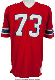 College hall of fame 1999/patriots hall of fame 1991/pro football. 1976 81 John Hannah Game Worn New England Patriots Jersey Lot 82081 Heritage Auctions