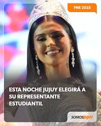 🌸 Esta noche, en Ciudad Cultural, se realizará la Elección de la  Representante Provincial de los Estudiantes, donde se despide del trono,  capa y cetro, Josefina Blanco. 👉 El evento iniciará a