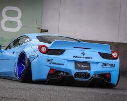 Liberty walk ferrari 458 spider, lb performance 1/18 overall excellent condition unfortunately one of the door mirrors has been detached as you can see in the pictures, i think is an easy fix. Liberty Walk Rear Diffuser Frp Ferrari 458 Italia 10 15 Lw 458italia 0012