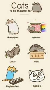 Cats To Be Thankful For Pusheen Cute Pusheen Pusheen Cat