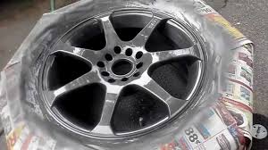 Maybe you would like to learn more about one of these? How To Paint Rims With Rustoleum Wheel Paint Part 2 Paint And Clear Youtube
