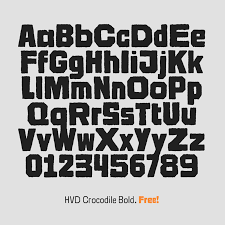Hvd Crocodile Hvd Fonts In 2020 Crocodile 10 Years Later Lettering