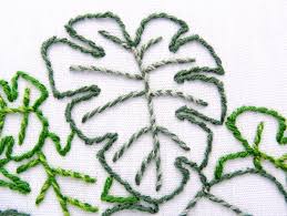 If you'd like to create embroidery that is unique and inexpensive, consider making your own pattern. Outline Stitch Tutorial Free Pattern Wandering Threads Embroidery