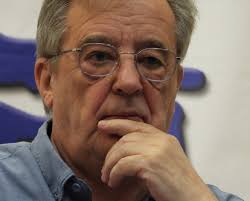 El alcalde de Puertollano acompañó a Manuel Valero en la presentación de su  nueva novela "Un largo pórtico"