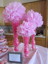Baby Shower Baby Shower Party Favors Baby Shower Centerpieces Pink Baby Shower