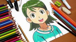 رسم كوثر من انمي ابطال الكرة inazuma eleven easy drawings anime drawings