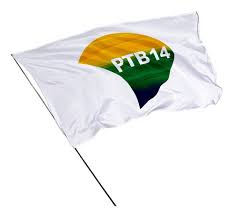 Notícias, eventos e como se filiar. Bandeira Ptb Partido Trabalhista Brasileiro 1 50m X 1m Mercado Livre