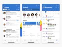 Outlook For Ios Redesign App Design Redesign Ios App Design