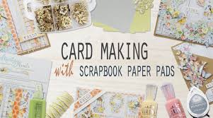 Shop our exclusive products & over 40,000 more unique craft items all in one place. Card Making With 6x6 Paper Pads Using Scrapbook Paper To Create Greeting Cards Windy Iris Skillshare