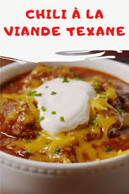 Recette De Chili A La Viande Texane Est Le Moyen Ideal De Nourrir Une Foule Affamee Et Absolument Pleine De Saveur En 2020 Recette Chili Recette Recette Plat Mijote