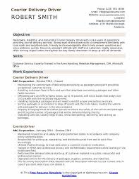 But it cannot be said with authority that it would. Courier Resume Samples Qwikresume