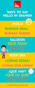 Maybe you would like to learn more about one of these? 10 Ways To Say Hello In Spanish Say Hello In Spanish Hello In Spanish Ways To Say Hello