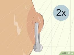 3 Ways To Care For A Nipple Piercing - Wikihow