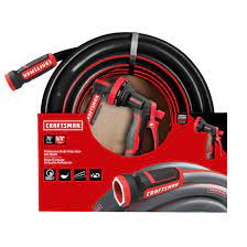 5/8 (1.5 cm) diameter is the ideal size to fit nozzles and other accessories. Craftsman Garden Hose With Nozzle 75 X 5 8 Pvc Resin Black Red Cmxmhbb16528 Rona