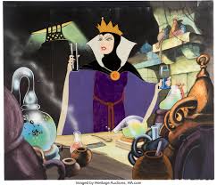 Snow white evil queen queen costume queen dress amazing drawings captain swan disney style ouat once upon a time fairy tales. Snow White And The Seven Dwarfs Evil Queen Production Cel With Lot 95023 Heritage Auctions