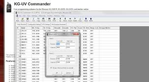 Hey guys, i am having a major trouble with unlocking the wouxun kg uv6d apparently with all the drivers' & ports' crossed checked and all . Review Kg Uv Commander Free Programming Software For The Wouxun Https Frrl Wordpress Com