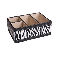 The box opens with hinge on the top. Living Room Coffee Table Box Desktop Storage Debris Finishing Household Rectangular Leather Storage Box Size 19 5x13x8cm Zebra Pattern Alexnld Com
