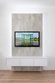 Fernseher Ohne Kabel Chaos Elegant An Die Wand Bringen Tv Wall Square Ist Die Hochwertige Tv Wand Mit Integriertem Sidebo Tv Wand Tv Wand Wohnzimmer Fernseher