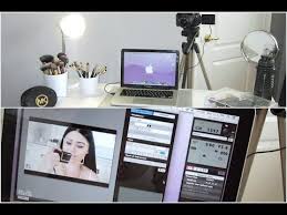 My Filming Lighting Camera Set Up Youtube Setup Youtube Makeup Makeup Videos Youtube