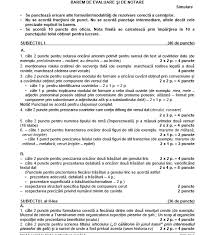 Problema cerea să faceți un copy/paste din lecție. Subiecte È™i Barem Corectare Simulare RomanÄƒ Evaluare NaÈ›ionalÄƒ 2017 Clasa A Viii A