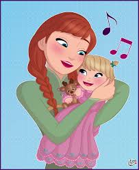 Anna And Her Baby Frozen Fan Art 38367626 Fanpop