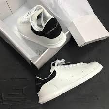Black And White Alexander Mcqueen Sneakers Shopping Gifts Alexander Mcqueen Ad Alexandermcqueen Onlineshopping Sneakers Womens Shoes Sneakers Shoes