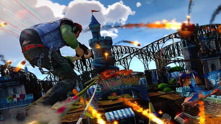 Скриншот игрового процесса Sunset Overdrive