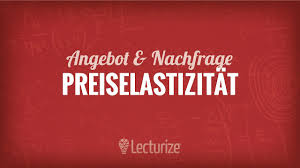 Der preis wird in einer marktwirtschaft durch den pr. Die Preiselastizitat Von Angebot Nachfrage Vwl De Youtube