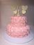Elegant Two Tier Birthday Cake