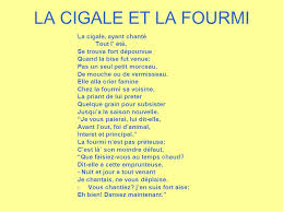 Chez la fourmi sa voisine, la priant de lui'prêter. La Cigale Et La Fourmi La Cigale Ayant Chante Tout L Ete Ppt Video Online Telecharger