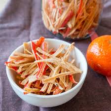 Baked Crab Stick Chinese New Year Goodie Recipe Crab Stick Healthy Breakfast Recipes Paleo Snacks