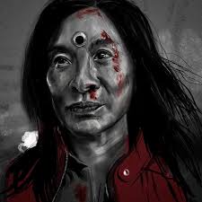Inspired by one of the best movie I've seen for a very very long time.  @michelleyeoh_official @everythingeverywheremovie #fanart #digitalpainting  #procreate #bestmovies