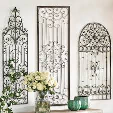 Gisele Rectangular Iron Wall Artwork Grandin Road Iron Wall Art Iron Wall Iron Decor