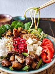 Bunte Vegane Buddha Bowl In Love With Bliss Rezept In 2020 Rezepte Buddha Schale Lebensmittel Essen
