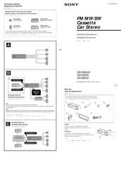 Xr6000 sony car radio wiring. Sony Xr C5600x Manuals Manualslib