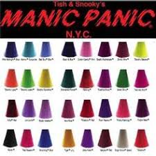 Manic Panic Hair Dye Color Chart Find Your Perfect Hair Style