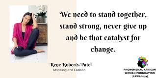 What i love about me Paw Rene Roberts Patel South Africa Mrs Africa Globe 2016 With Over 100 Beauty Titles Phenomenal African Woman