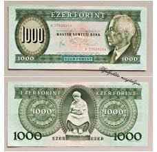 Ezen A Napon 1983 Junius 27 En A Magyar Nemzeti Bank Forgalomba Hozta Az 1000 Forintos Cimletu Bankjegyet Billetes Del Mundo Monedas Billetes