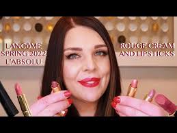 Lancôme L'Absolu Desir Rose Desir and Caprice Swatches and