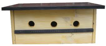Spatzenhaus Spatzenkolonie Fur Den Spatz In 2020 Witterungsbestandiges Holz Fledermauskasten Nestbau