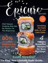 Actinomycetes and fungi were successfully isolated from both new zealand and malaysian marine invertebrates and classified as facultatively marine based on their ability to grow on yaya rukayadi's lab. Epicure Food Magazine By Habiba Kohail Issuu