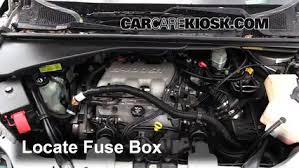 Chevrolet silverado 1500, chevrolet silverado 2500. Interior Fuse Box Location 1997 2005 Chevrolet Venture 2004 Chevrolet Venture Ls 3 4l V6