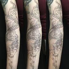 2016 in bloom, academy of art gallery, 688 sutter street, san francisco, ca. Cecaelia 1st Session By Analy Nakat At Diving Swallow Tattoo In Oakland Ca Tattoos