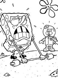 More than 14,000 coloring pages. Spongebob Squarepants Coloring Page Sponge Bob Lifting Weights All Kids Network