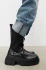LOW HEELED LUG SOLE ANKLE BOOTS Zara
