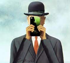 The New Apple Who Knew That Rene Magritte Would Be So Prophetic Painting Edited By Carol B Davey 2013 Ap Apple Waldorf Salad Apple Strudel Apple Tart